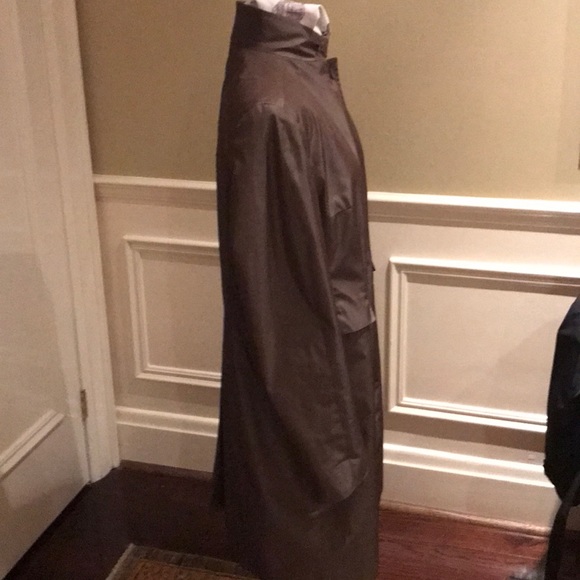 Lovely Jil Sander nylon raincoat with appliqué - Picture 7 of 9